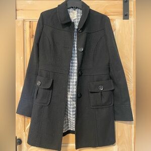 Women’s Black Tulle Coat